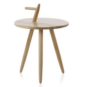 Příruční stolek z březového dřeva Geese Pure, výška 60 cm