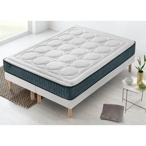 Dvoulůžková postel s matrací Bobochic Paris Tendresse, 90 x 200 cm + 90 x 200 cm
