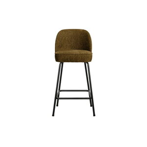 Sametová barová židle v bronzové barvě 89 cm Vogue – BePureHome