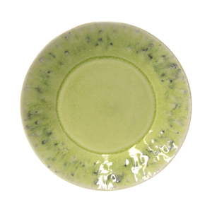 Zelený kameninový dezertní talíř Ego Dekor Madeira, ⌀ 21 cm