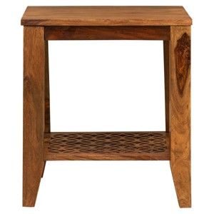 Odkládací stolek z masivního palisandrového dřeva Massive Home Rosie