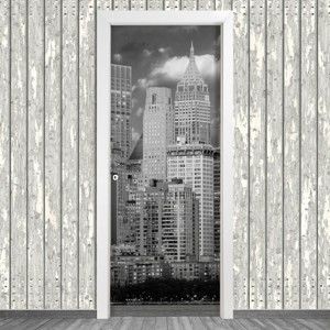 Samolepka na dveře LineArtistica New York Dos, 80 x 215 cm