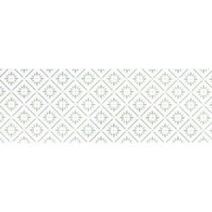 Bílý běhoun White Label Vintage, 195 x 120 cm