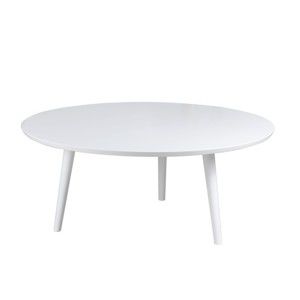 Bílý příruční stolek Durbas Style Tweet