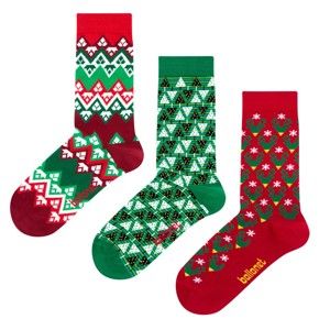 Dárková sada ponožek Ballonet Socks Christmas Time, velikost 36-40