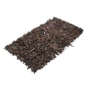 Kožený koberec Cotex Shaggy, 140 x 200 cm