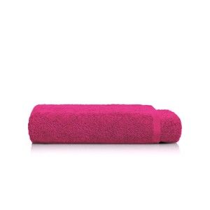 Růžový bavlněný ručník Maison Carezza Marshan, 50 x 100 cm