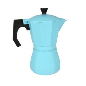 Světle modrá moka konvička JOCCA Coffee Maker, 385 ml