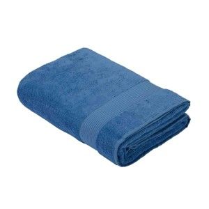 Tmavě modrý bavlněný ručník Bella Maison Basic, 30 x 50 cm