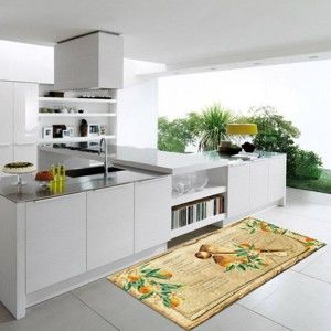 Vysoce odolný kuchyňský koberec Webtappeti Bon Appetit, 60 x 190 cm