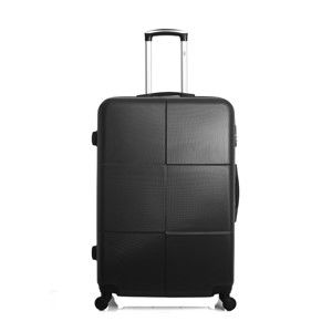Černý cestovní kufr na kolečkách Hero Coronado, 91 l
