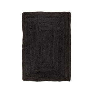 Černý koberec House Nordic Bombay, 90 x 60 cm
