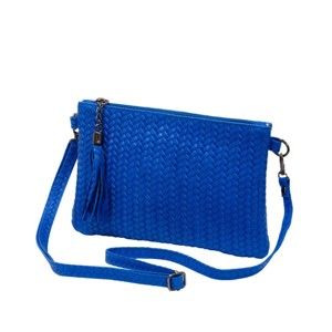 Modrá kabelka z pravé kůže Andrea Cardone Michele