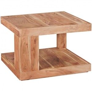 Konferenční stolek z masivního akáciového dřeva Skyport Reyna