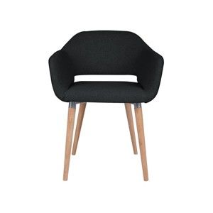 Černá jídelní židle Cosmopolitan Design Napoli