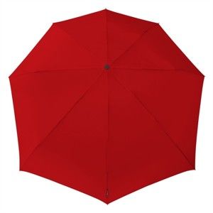 Červený větruodolný deštník Ambiance Aerodynamic Red