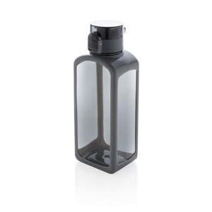 Černá uzamykatelná lahev s automatickým otvíráním XD Design Collection, 600 ml