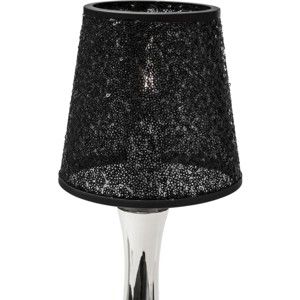 Černá stolní lampa Kare Design Pailette