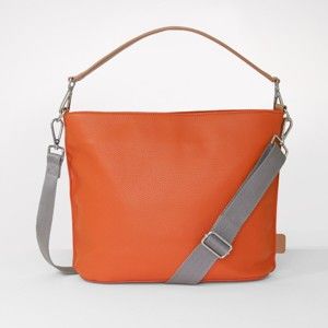 Oranžová taška s uchem přes rameno Caroline Gardner Finsbury Fashion Bag