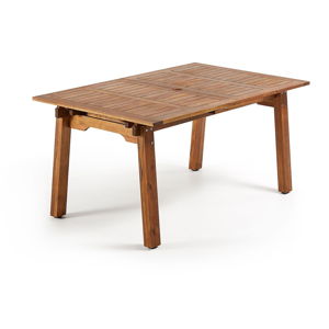 Rozkládací stůl z akáciového dřeva La Forma Hemming, 160 x 100 cm
