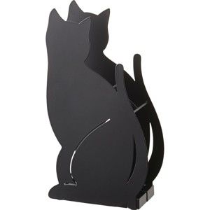 Černý stojan na deštníky YAMAZAKI Cat