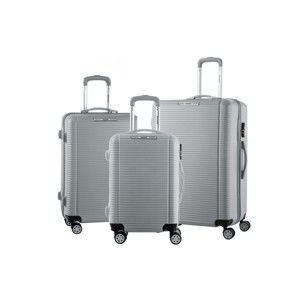 Sada 3 šedých cestovních kufrů na kolečkách Murano Vivienne