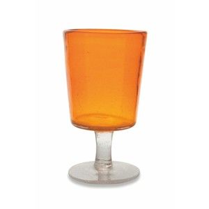 Sada 6 oranžových sklenic Villa d'Este Malibu, 280 ml