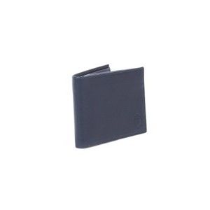 Modrá kožená peněženka Trussardi Gentlemens, 12 x 9,5 cm