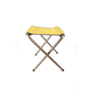 Žlutá skládací židlička Kikkerland