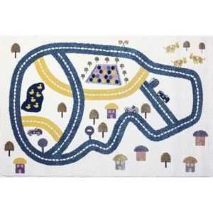 Koberec Art For Kids Racetrack, 135 x 190 cm
