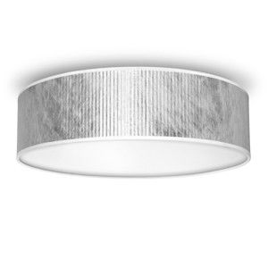 Stropní svítidlo ve stříbrné barvě Sotto Luce Tres Plisado, Ø 40 cm