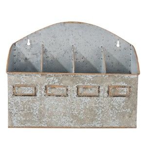 Úložný kovový box Clayre & Eef, 34 x 27 cm