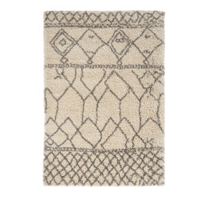 Krémově bílý koberec Think Rugs Scandi Berber, 120 x 170 cm