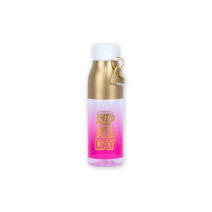 Fialovo-zlatá láhev na vodu Tri-Coastal Design, 750 ml