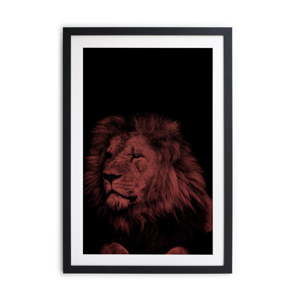 Zarámovaný plakát Really Nice Things Lion Roar, 40 x 60 cm