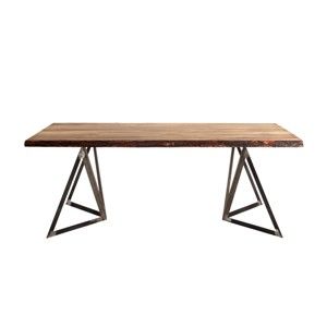 Jídelní stůl s deskou z borovicového dřeva Custom Form Sherwood, 240 x 100 cm