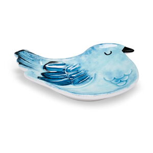 Modrá odkládací miska na čajový sáček Forest Birds – Cooksmart ®