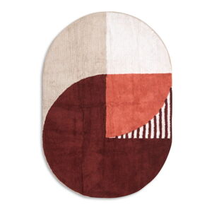 Vínový pratelný koberec 134x200 cm Faaborg – HF Living