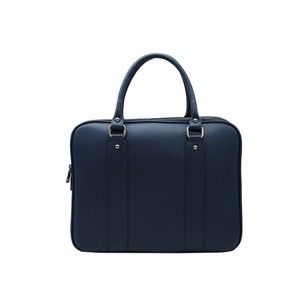 Tmavě modrá taška / kabelka z pravé kůže Andrea Cardone Santo Melo