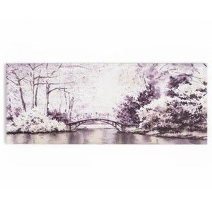 Obraz Graham & Brown Forest Bridge, 100 x 40 cm