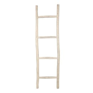 Dekorativní žebřík  z teakového dřeva HSM collection Ladder, délka 180 cm