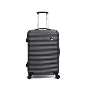 Tmavě šedý cestovní kufr na kolečkách BlueStar Porto, 64 l