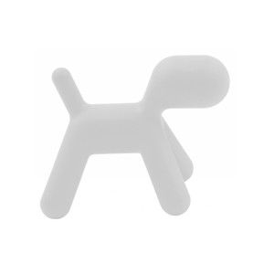 Bílá stolička Magis Puppy, délka 56 cm