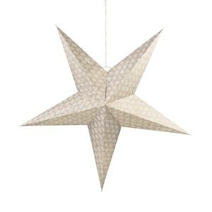 Papírová dekorativní hvězda zlaté barvy Butlers Magica, ⌀ 60 cm