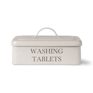Box na tablety do myčky Garden Trading Washing Tablet, bílý