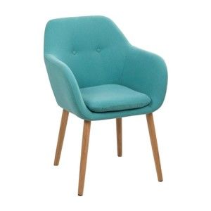 Modrá jídelní židle Actona Emilia