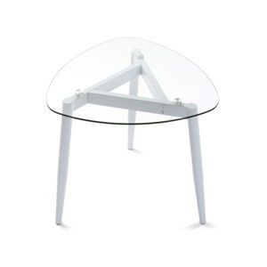 Bílý stolek Versa White Table