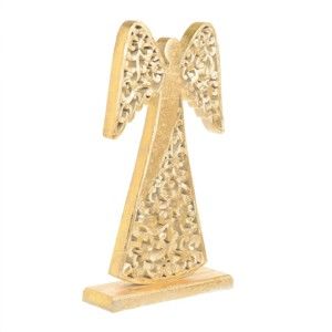 Vánoční dřevěná dekorace ve tvaru anděla InArt Daniele