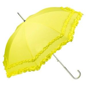 Žlutý holový deštník Von Lilienfeld Plain Mary, ø 90 cm