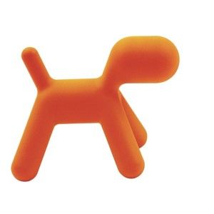 Oranžová stolička Magis Puppy, délka 70 cm